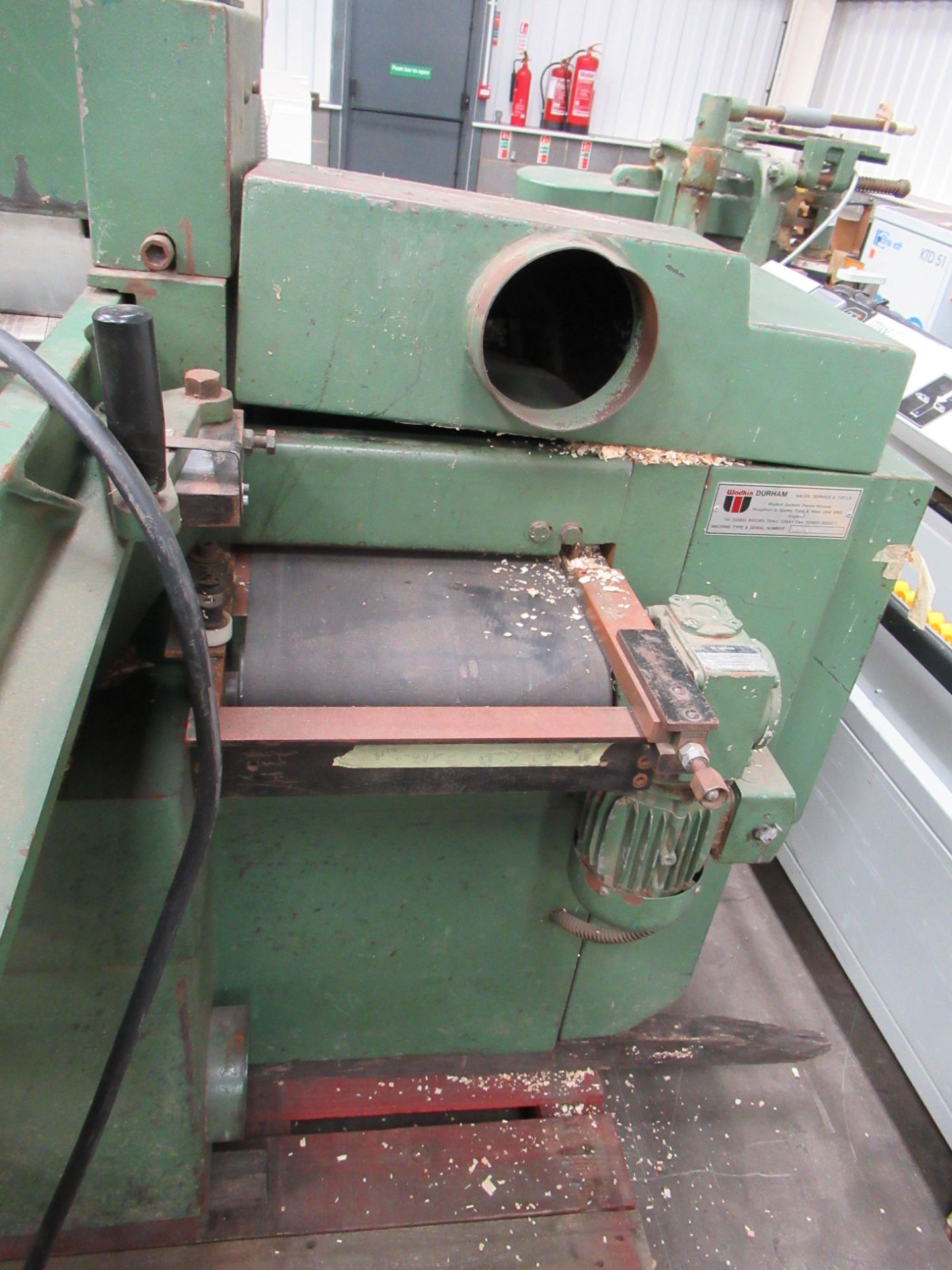 Wadkin Planer Thicknesser - PAR87220. - Image 7 of 8