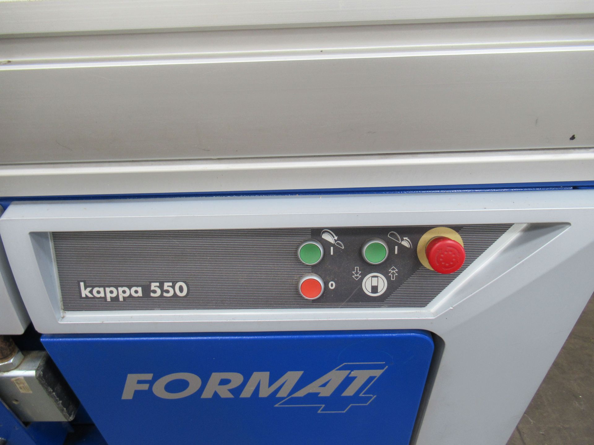 Format4 Kappa 550 Sliding Panel Saw and Attachments - Image 3 of 7