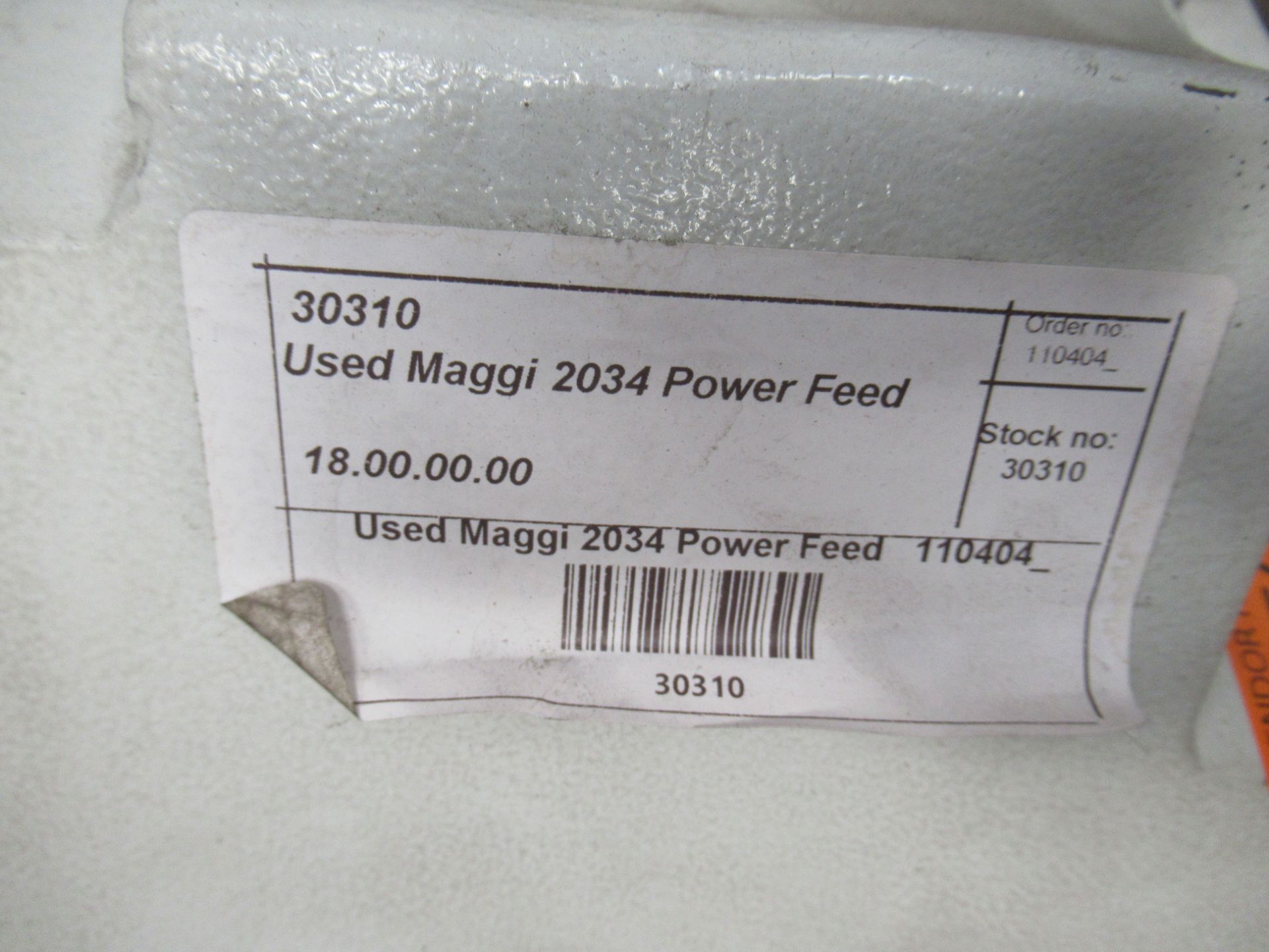 Maggi 2034 Powerfeed - 3ph. - Image 4 of 5