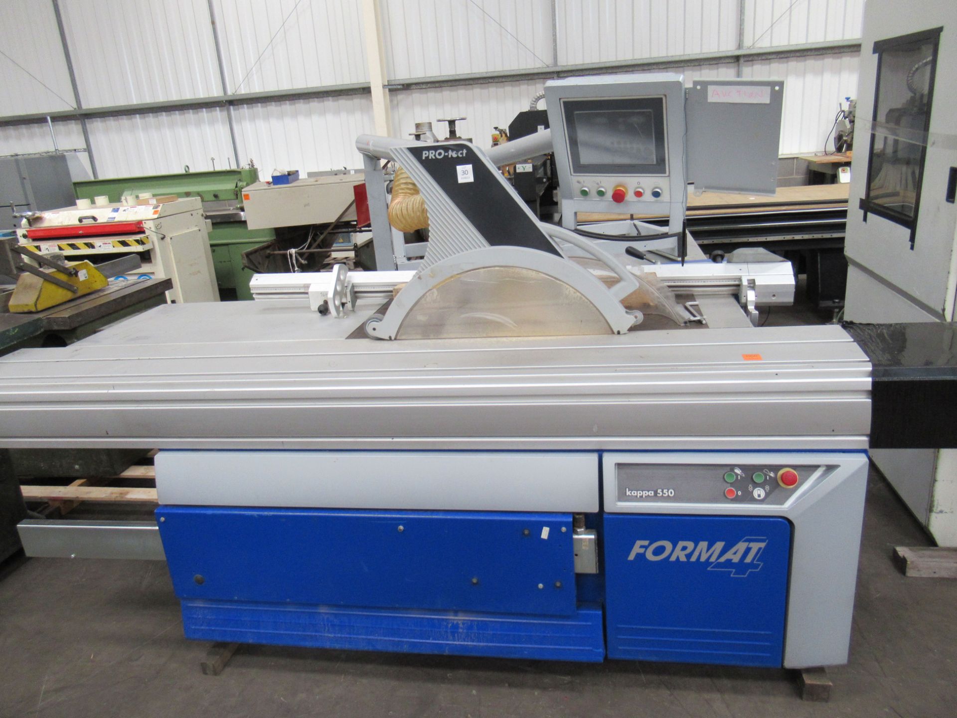 Format4 Kappa 550 Sliding Panel Saw and Attachments - Image 2 of 7