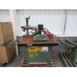 Wilson FM Spindle Moulder with STEFF 2054 Roller Powered Feed & Fabricated Rollers - 3ph