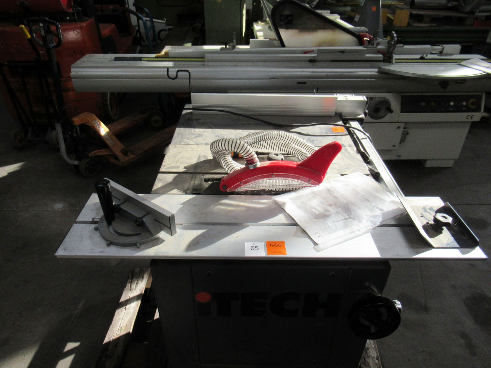 iTech Sliding Table Saw - 1ph - Image 2 of 5