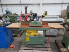 Wilson FM Spindle Moulder with STEFF 2034 Roller Powered Feed - 3ph - and Extended Bed