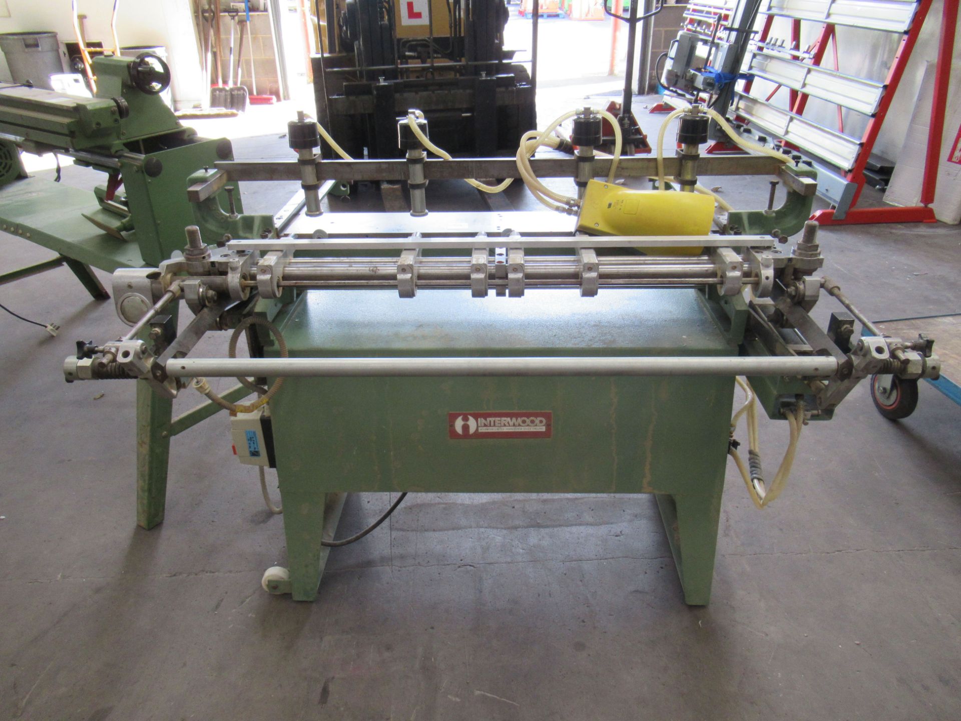 Interwood Multiadjustable Head Boring Machine