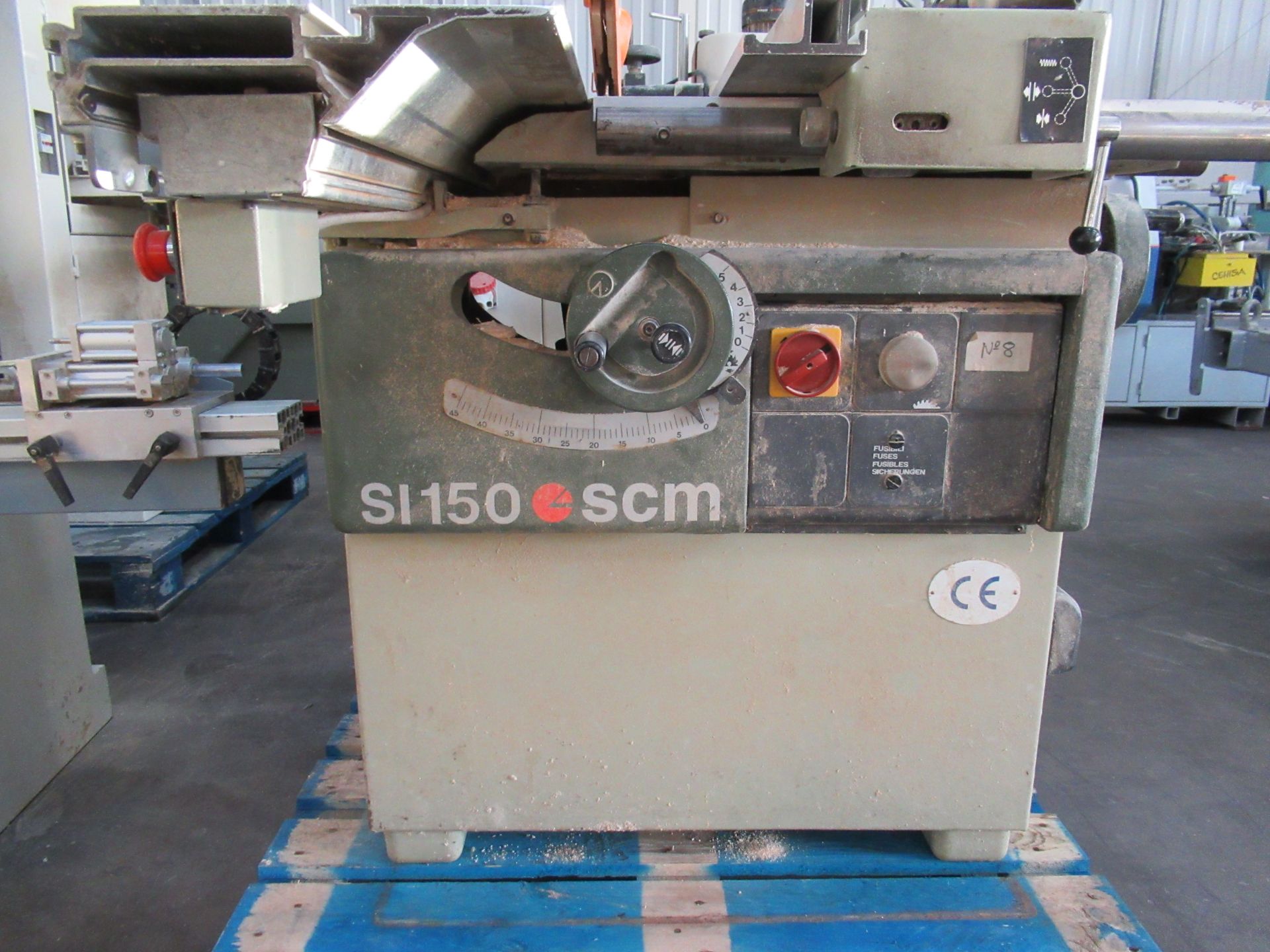 SCM Si150 Sliding Tablesaw - 400V - Image 2 of 5