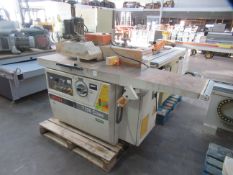 SCM T130 Class Spindle Moulder - 3ph - with Maggi Steff 2034 Powered Roller Feed