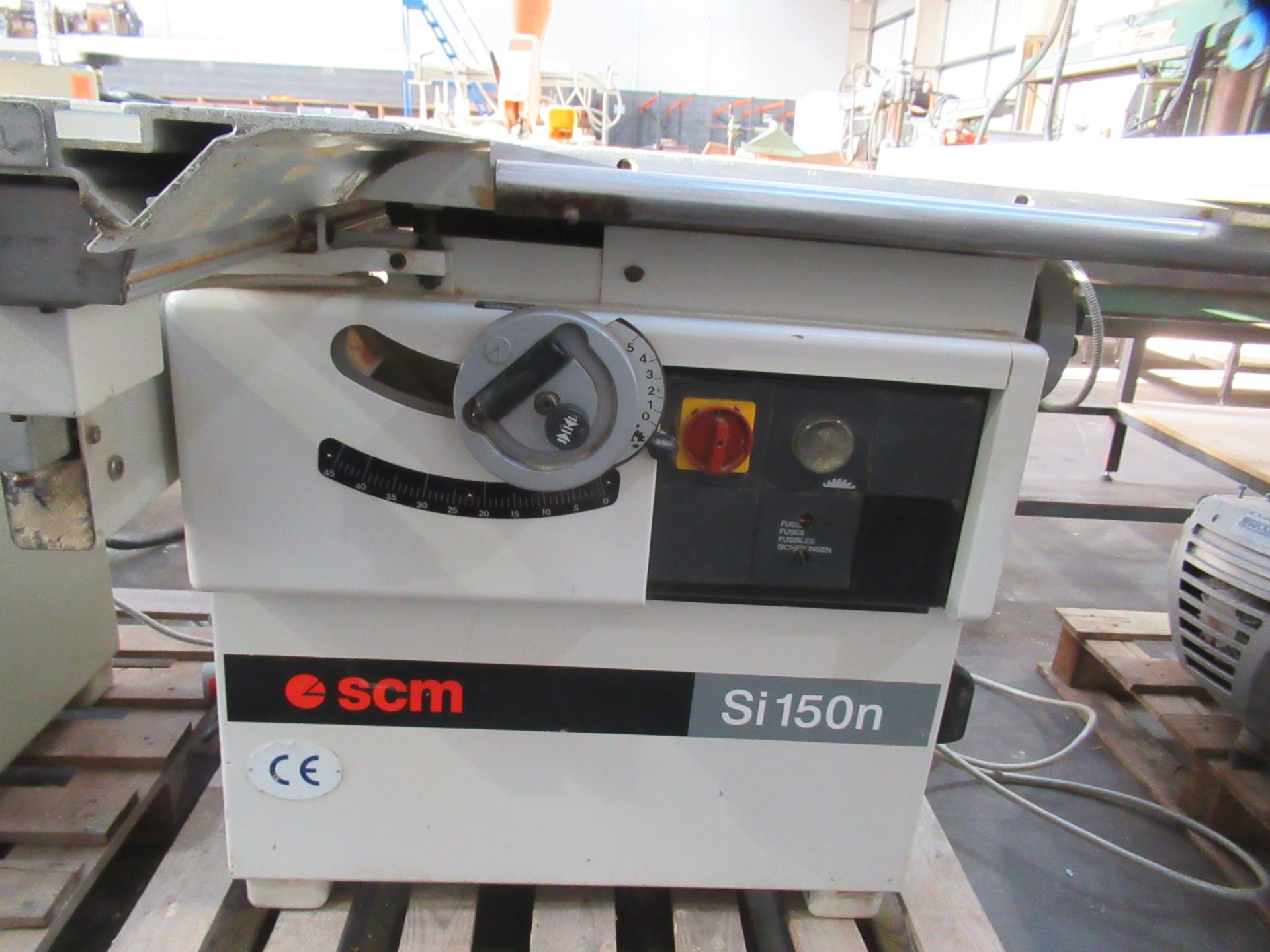 SCM Si150N Tablesaw with Sliding Attachment - 3ph - Image 3 of 6