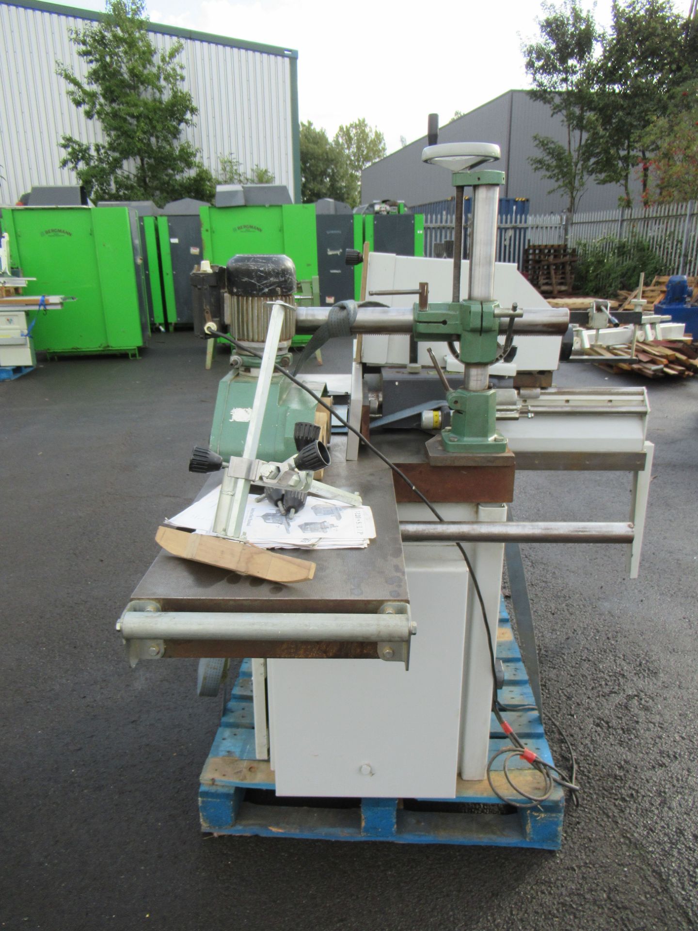 Robland T120P Spindle Moulder - 3ph - with a Smith 34 Roller Powered Feed - 3ph - Image 10 of 12