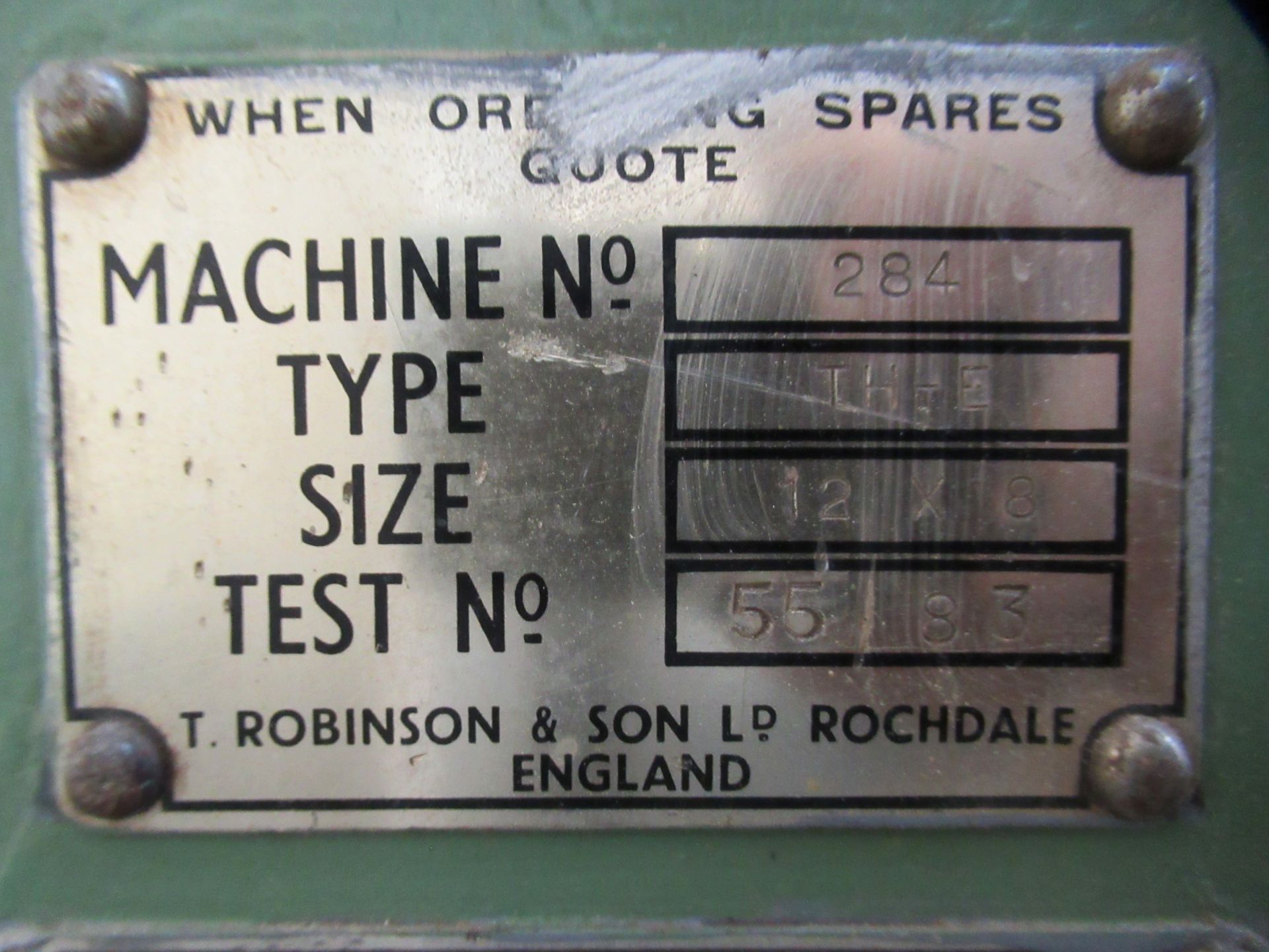 Robinson Chain & Chisel Morticer - Image 3 of 3