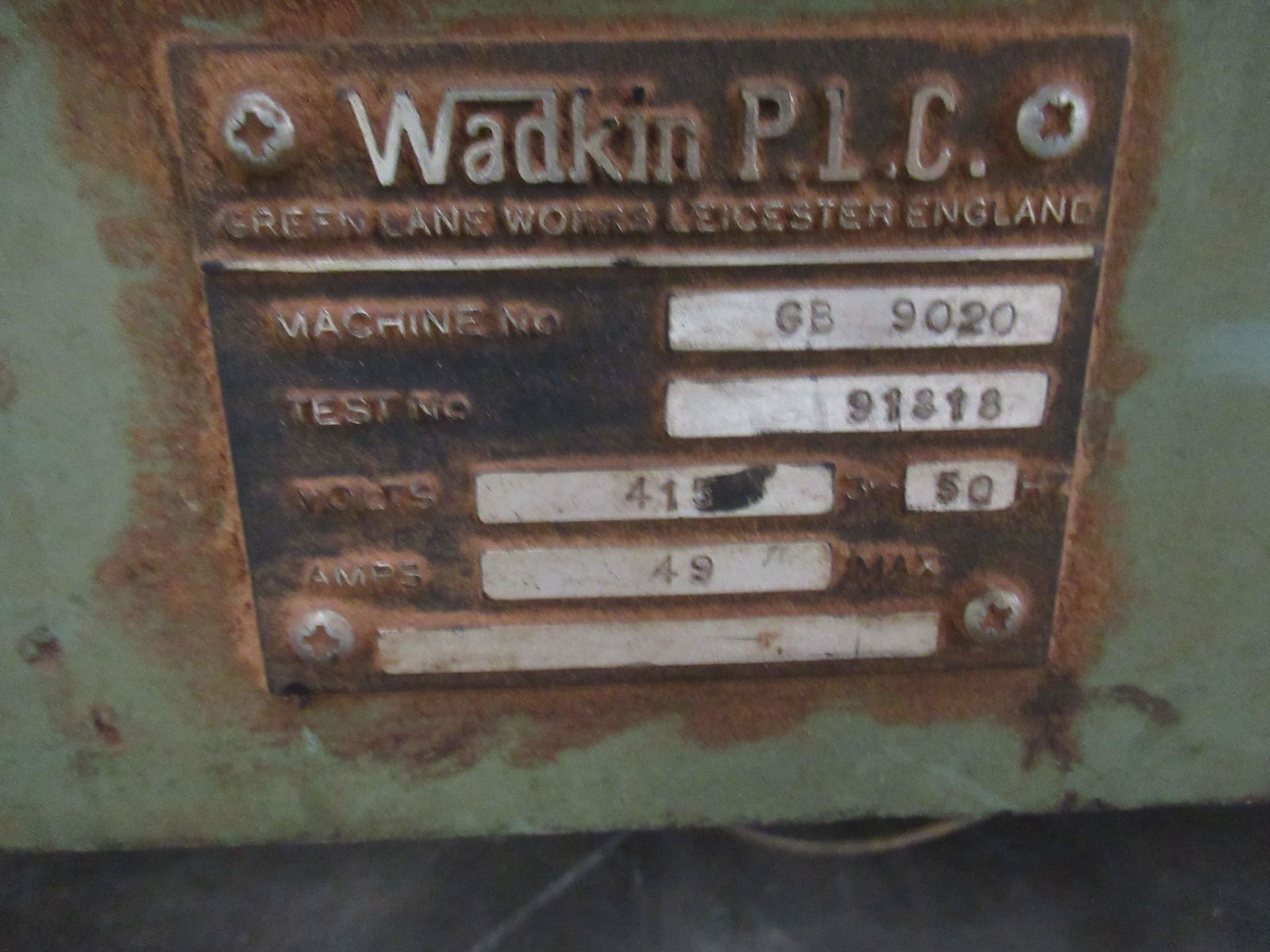 Wadkin GB9020 Moulder Planer - 3ph - Image 3 of 8
