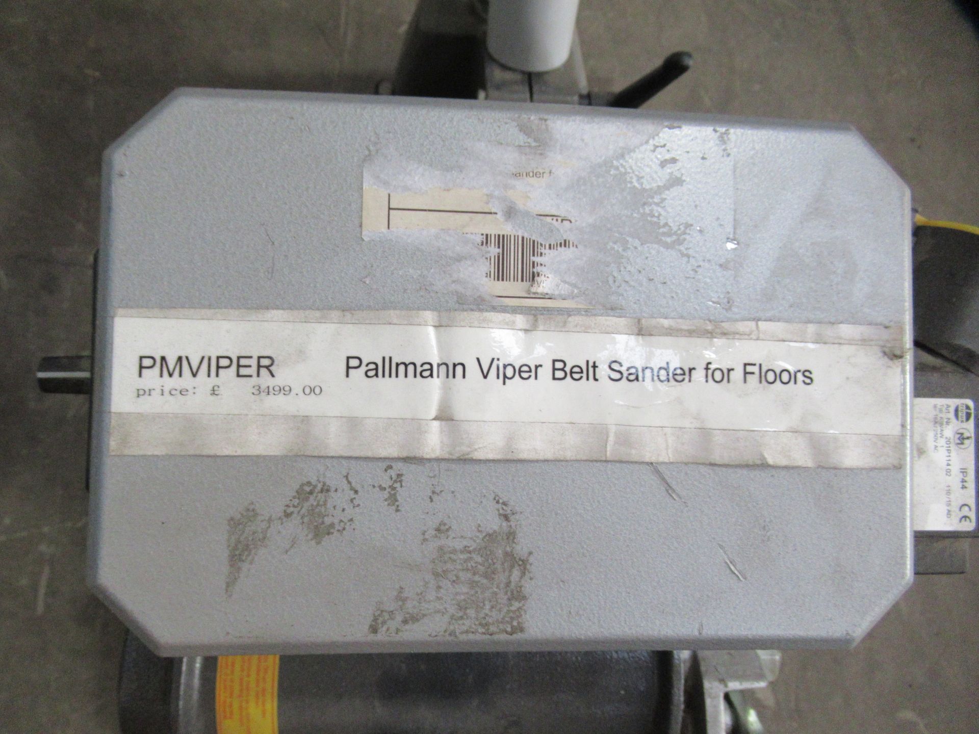 Pallman Viper Floor Belt Sander - 250V - Image 3 of 5