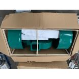 Boxed & Unused 4kW Twin Bag Mobile Dust Collector with 3ph Induction Motor.