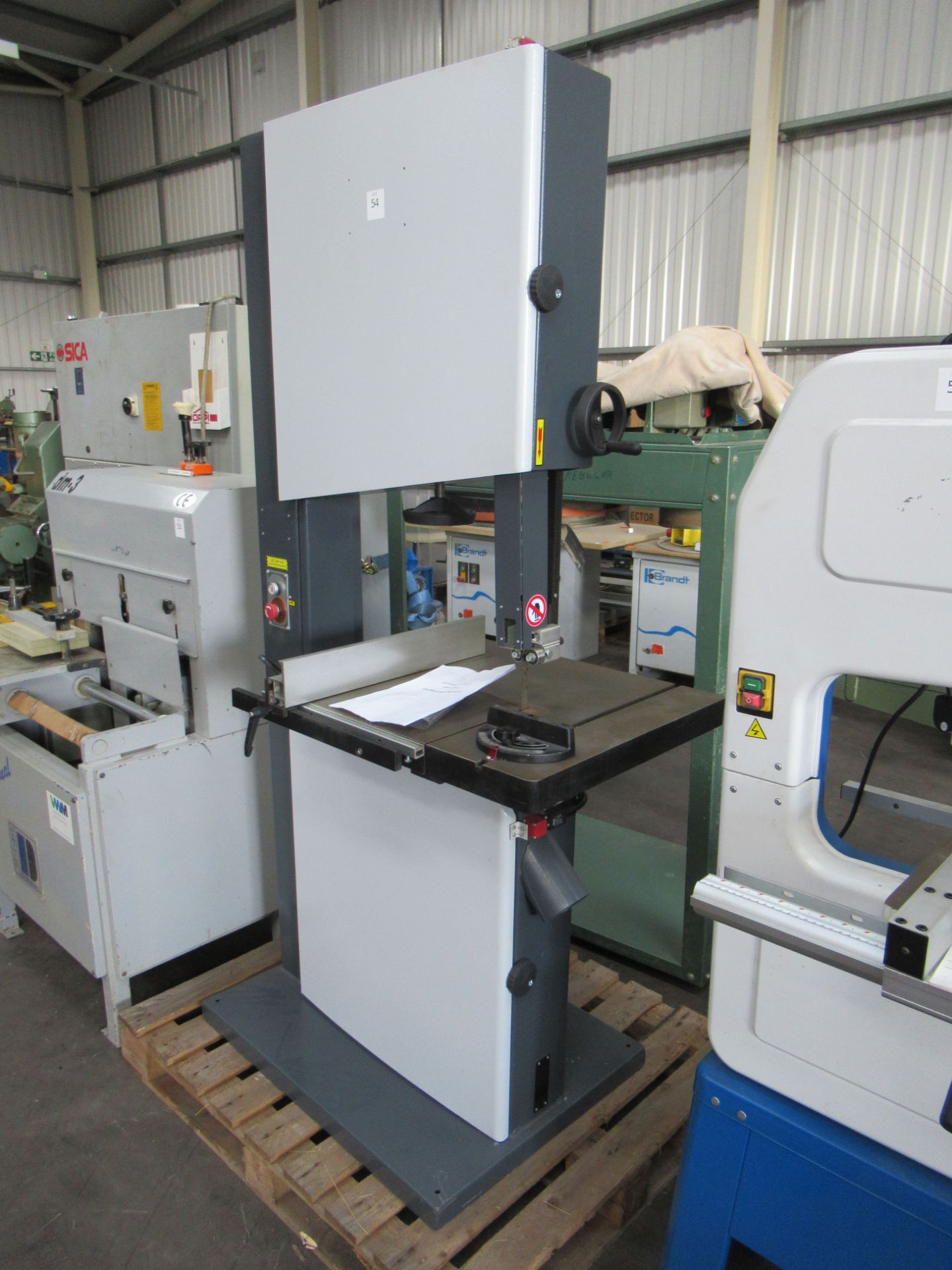 Vertical Bandsaw - 3ph - Model MJ346EA - Image 4 of 4