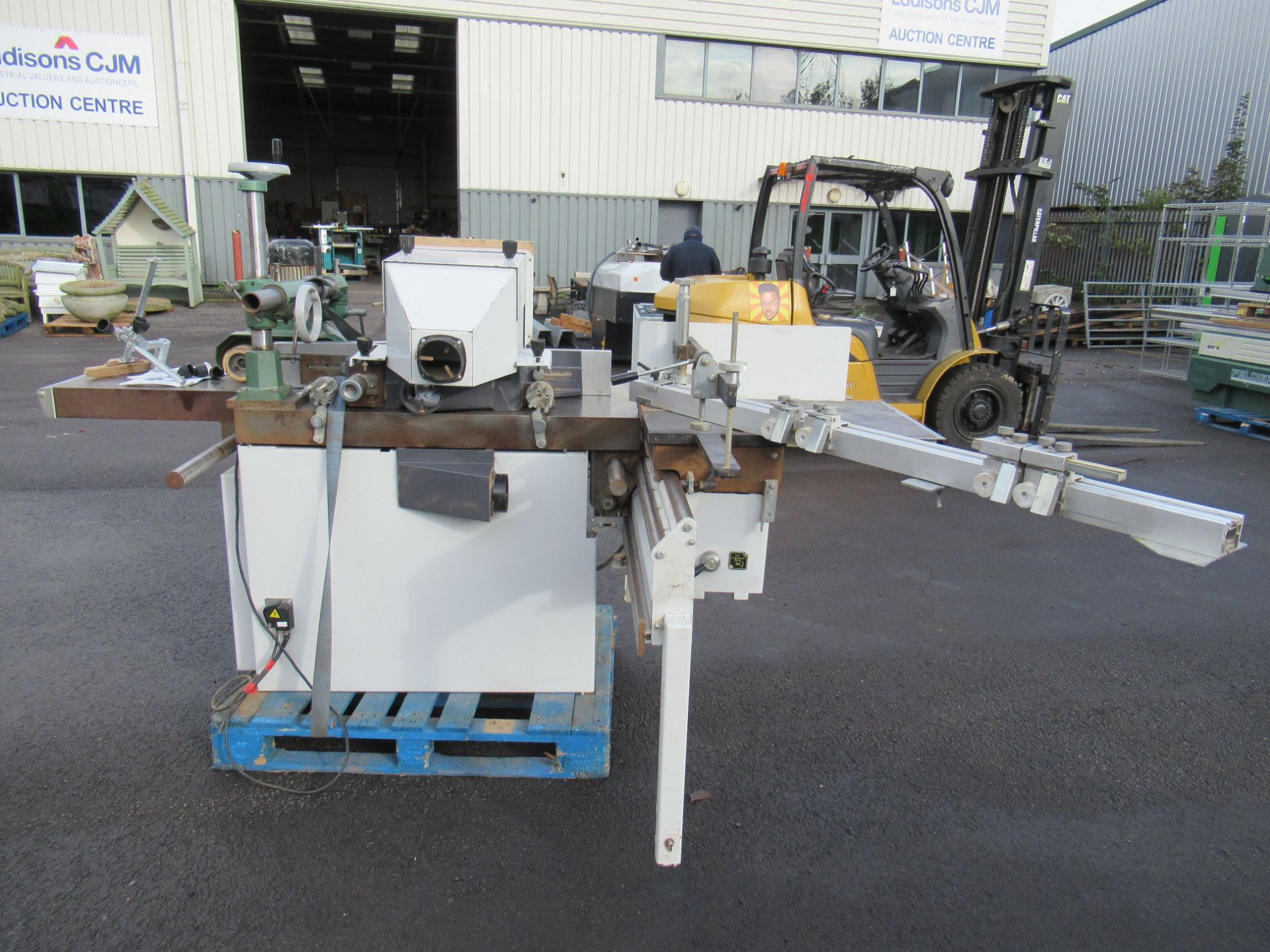 Robland T120P Spindle Moulder - 3ph - with a Smith 34 Roller Powered Feed - 3ph - Image 8 of 12