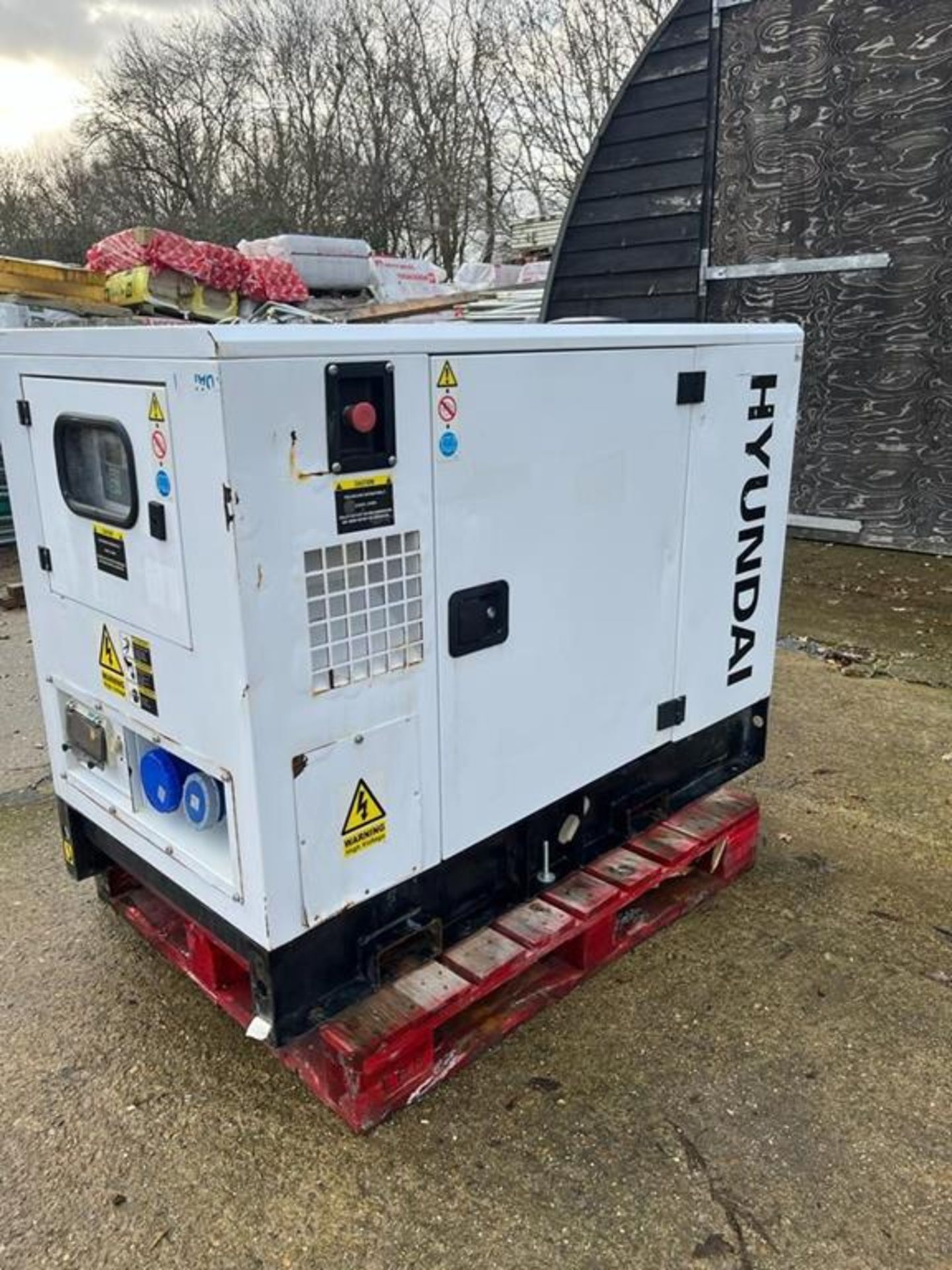 Hyundai Diesel Generator  Model DHY9 KSEM, 11 KVA, Manufacture date April 2020 - Image 2 of 5