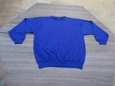 30x WorkBear XL Royal Blue sweatshirts