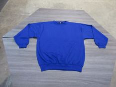 28x WorkBear XL Royal Blue sweatshirts