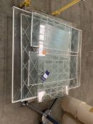 Qty of glass panels