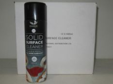 Approx 216x (18x boxes- 12 x 500ml per box) Eagle solid surface cleaner