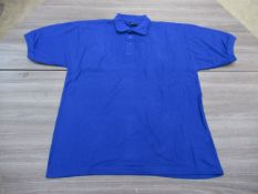 50x WorkBear 2XL Royal Blue polo shirts
