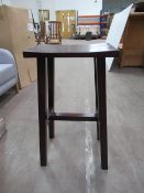 6x 'Tokyo' kitchen stools in mahogany finish