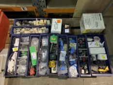 Pallet of electrical components and fixings