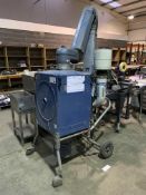 Nederman 522 mobile fume extraction unit- one wheel loose