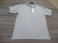 30x SITE Large Grey Tanneron polo shirts