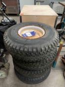 4x 10" Wheels (with 13" Tyres)