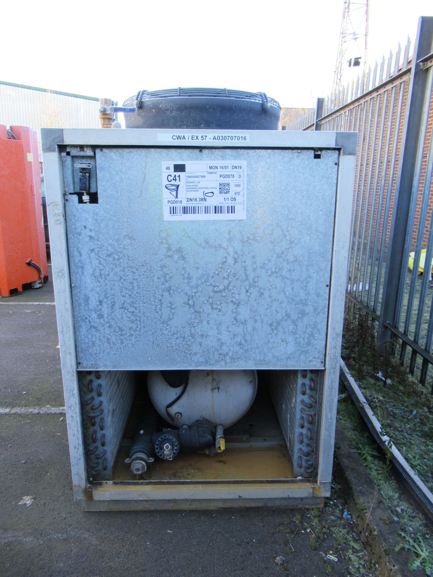 Rhoss industrial water chiller, model number CWA/EX57,66 kW cooling capacity - Image 4 of 14