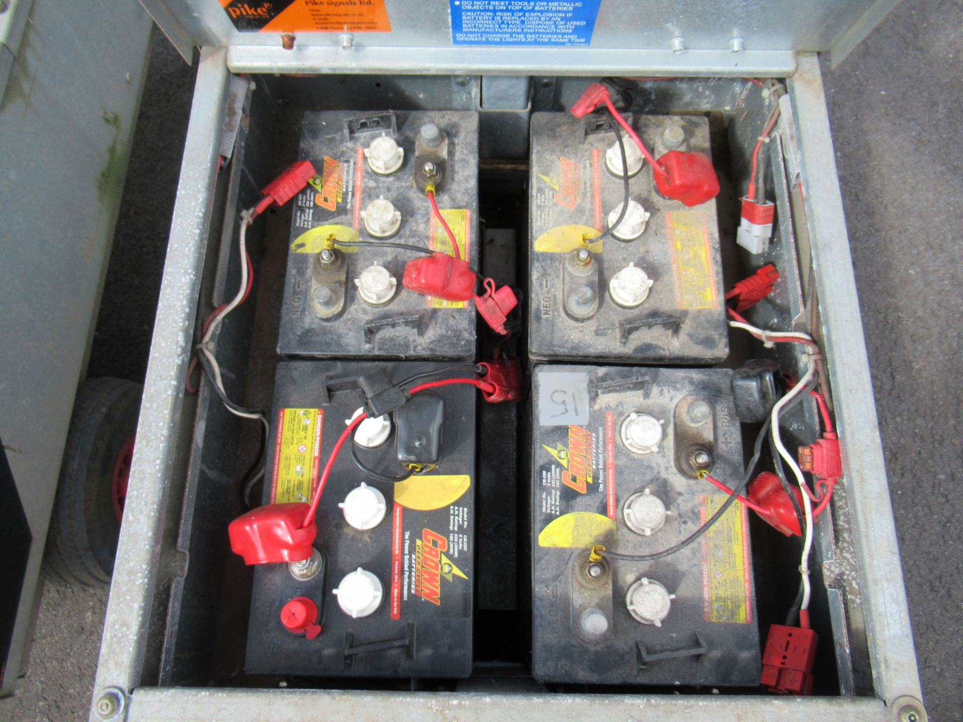A Pair of Pike Signals Ltd "Pedestrian" Battery Powered Portable Traffic Light Units - Image 6 of 7