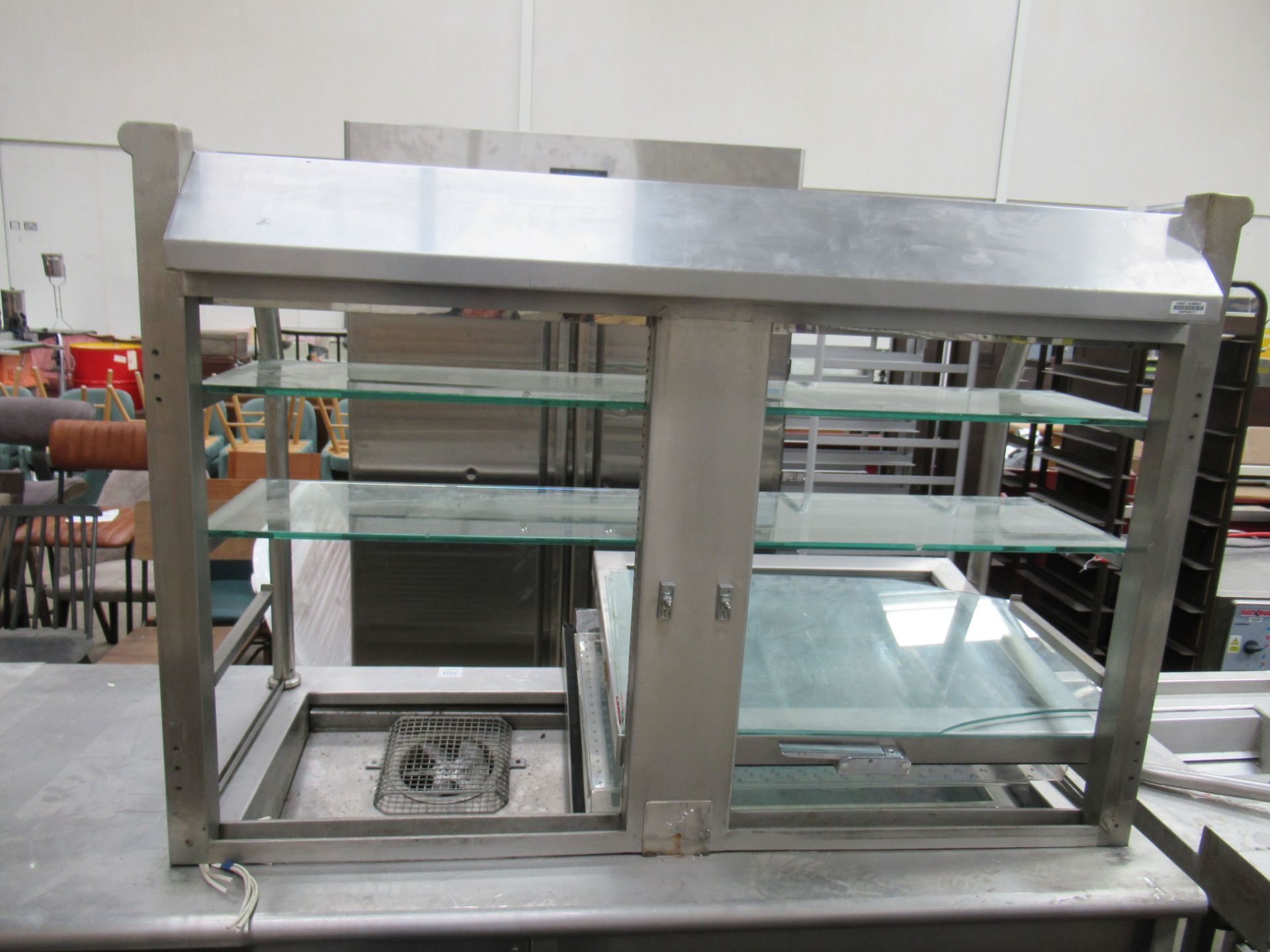 An EMH Fabrications Ltd stainless steel serving unit - Image 5 of 10