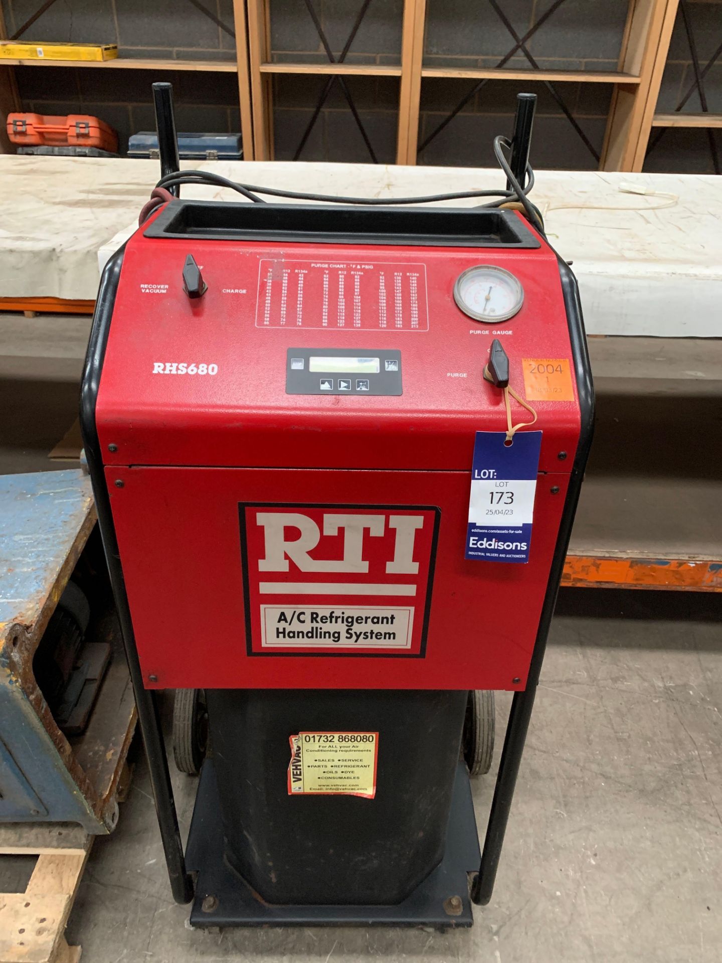 RTI RHS A/C Refrigerant Handling System