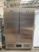 Foster FSL800H Commercial 2-Door Refrigerator on Wheels