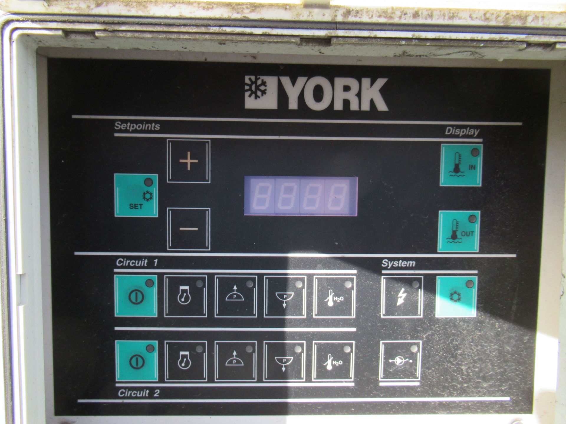 York YCAA B 75 water chiller, s/n 122847M001, 400V, 29kW, 10 bar - Image 5 of 6