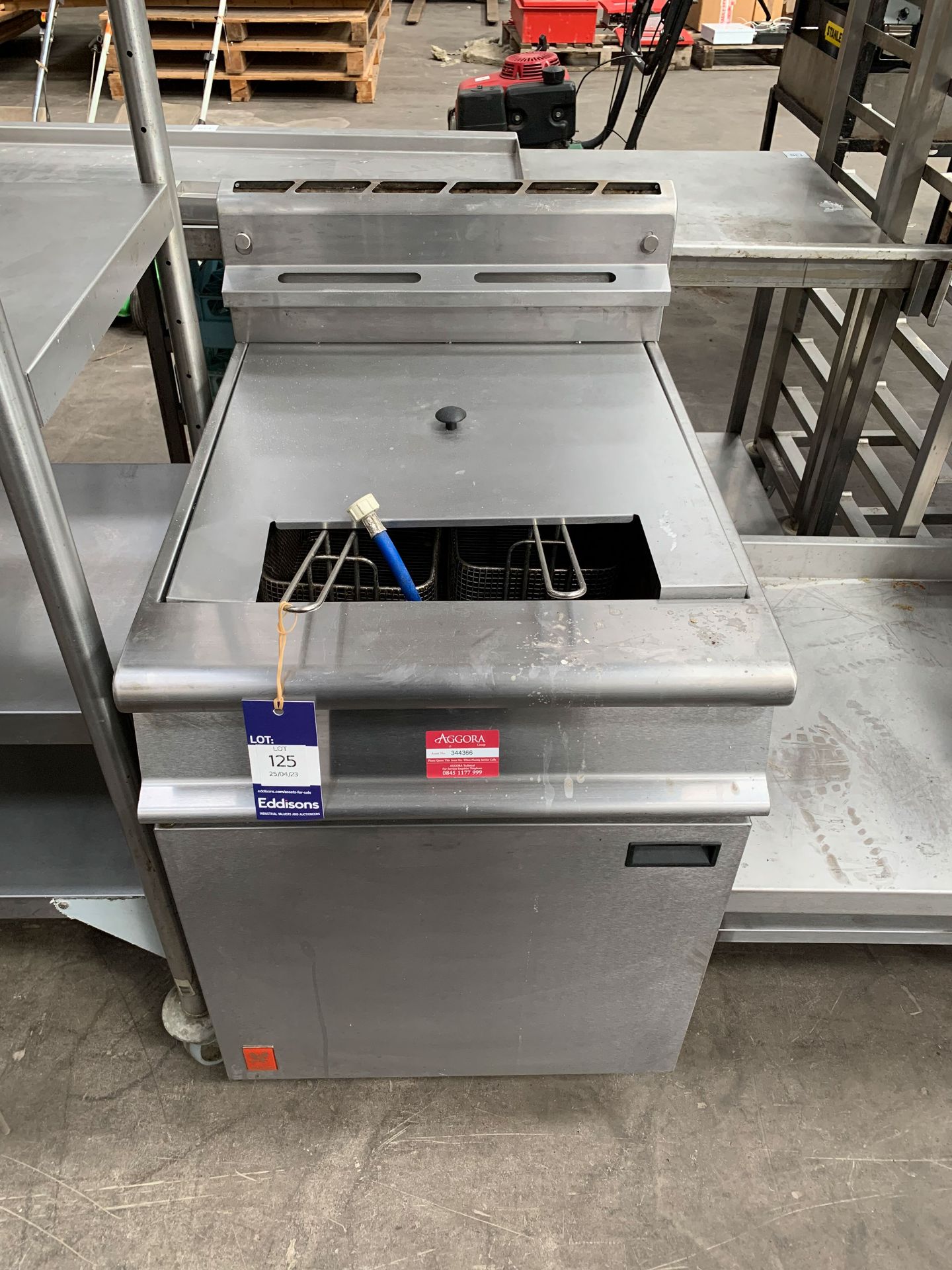 Falcon Twin Basket Commercial Gas Powered Fryer