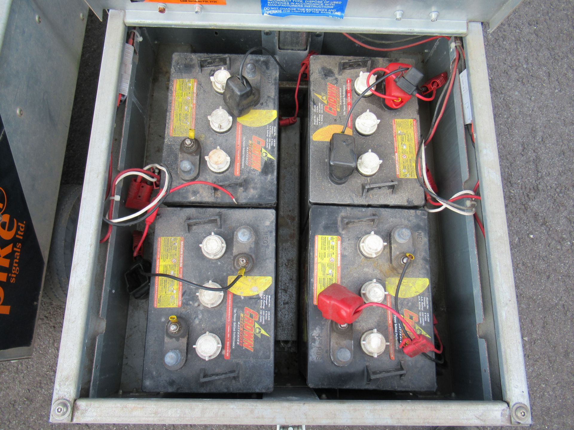 A Pair of Pike Signals Ltd "Pedestrian" Battery Powered Portable Light Units - Image 6 of 7