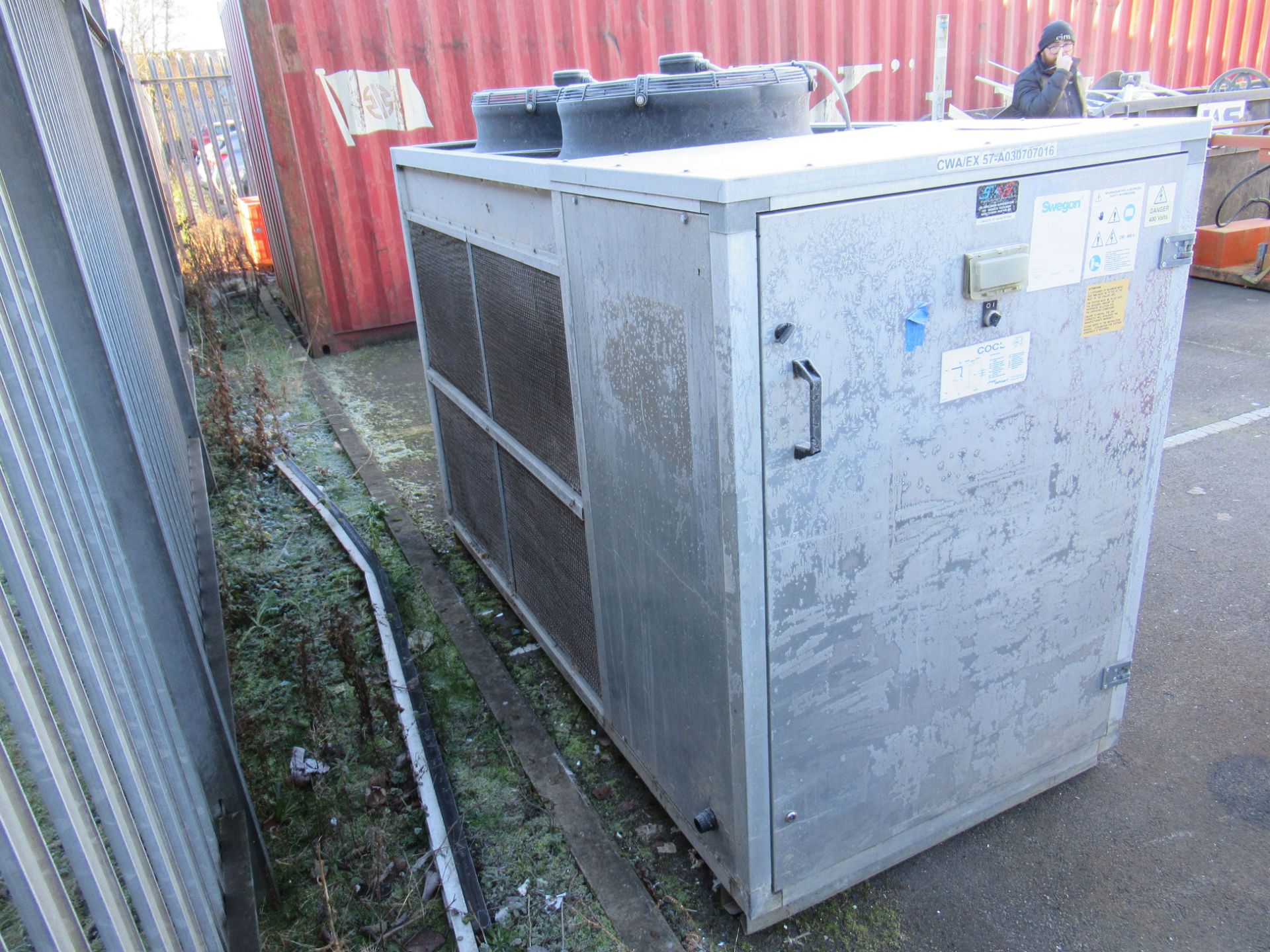 Rhoss industrial water chiller, model number CWA/EX57,66 kW cooling capacity - Image 3 of 14