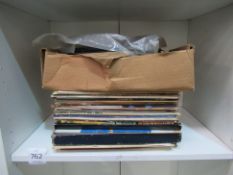A selection of records/gramophone records