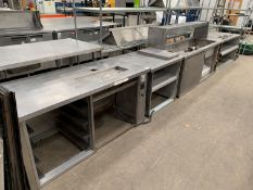 Large, Four-Piece Moorwood-Vulcan Commercial Catering Station