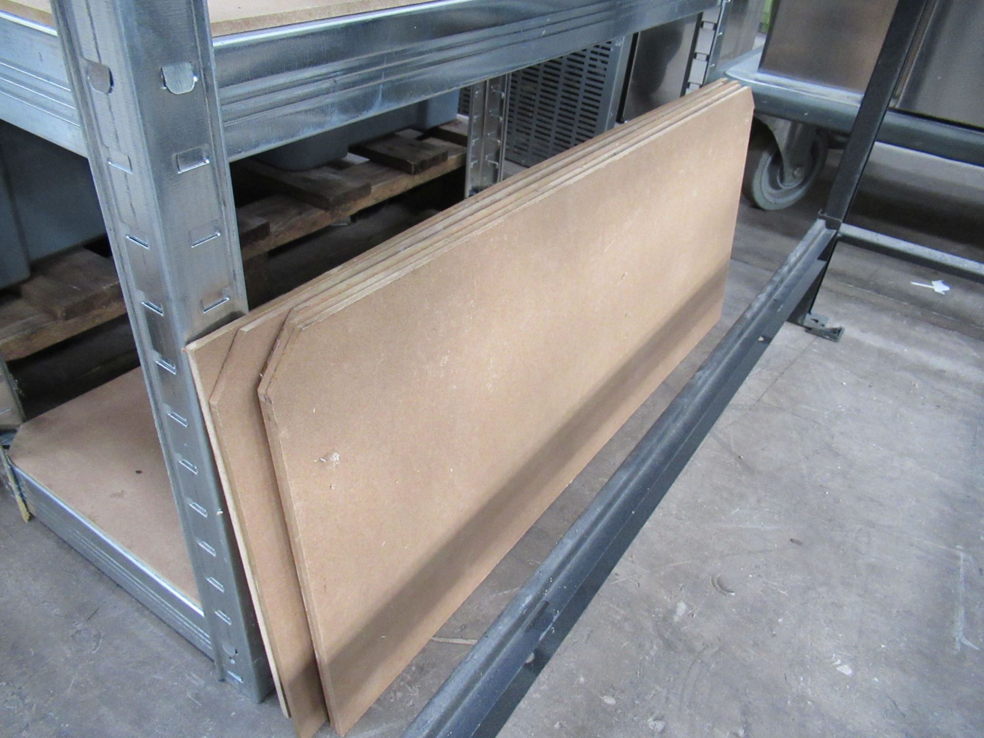 Lightweight Galvanised Shelf Unit plus 1x Dismantled - Image 6 of 6