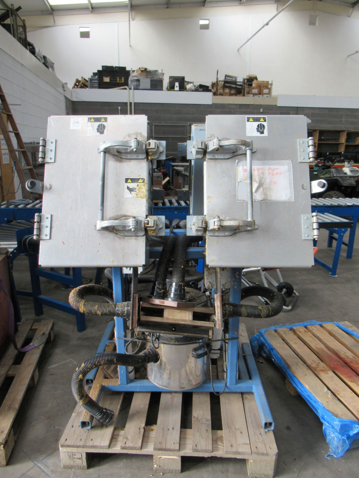 A Twin Cabinet Fabricated Extraction Unit