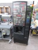 Autobar 'Evolution' CM3 Coin Operated Hot Drinks Vending Machine and ULTRAKART Hot Drink Vending Tro