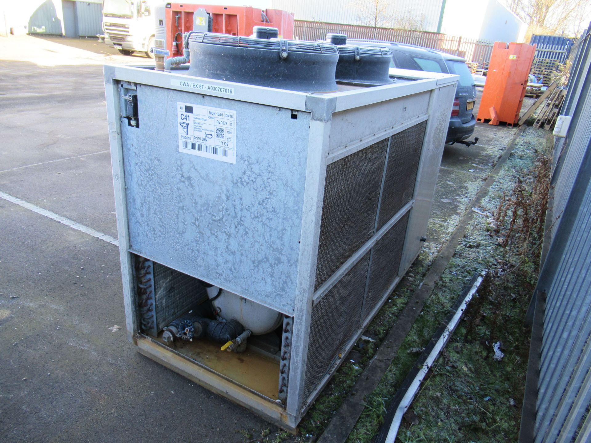 Rhoss industrial water chiller, model number CWA/EX57,66 kW cooling capacity - Image 5 of 14