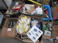 Pallet of Assorted Electrical Components