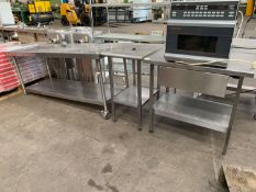 Stainless Steel Commercial Catering Tables/Counters