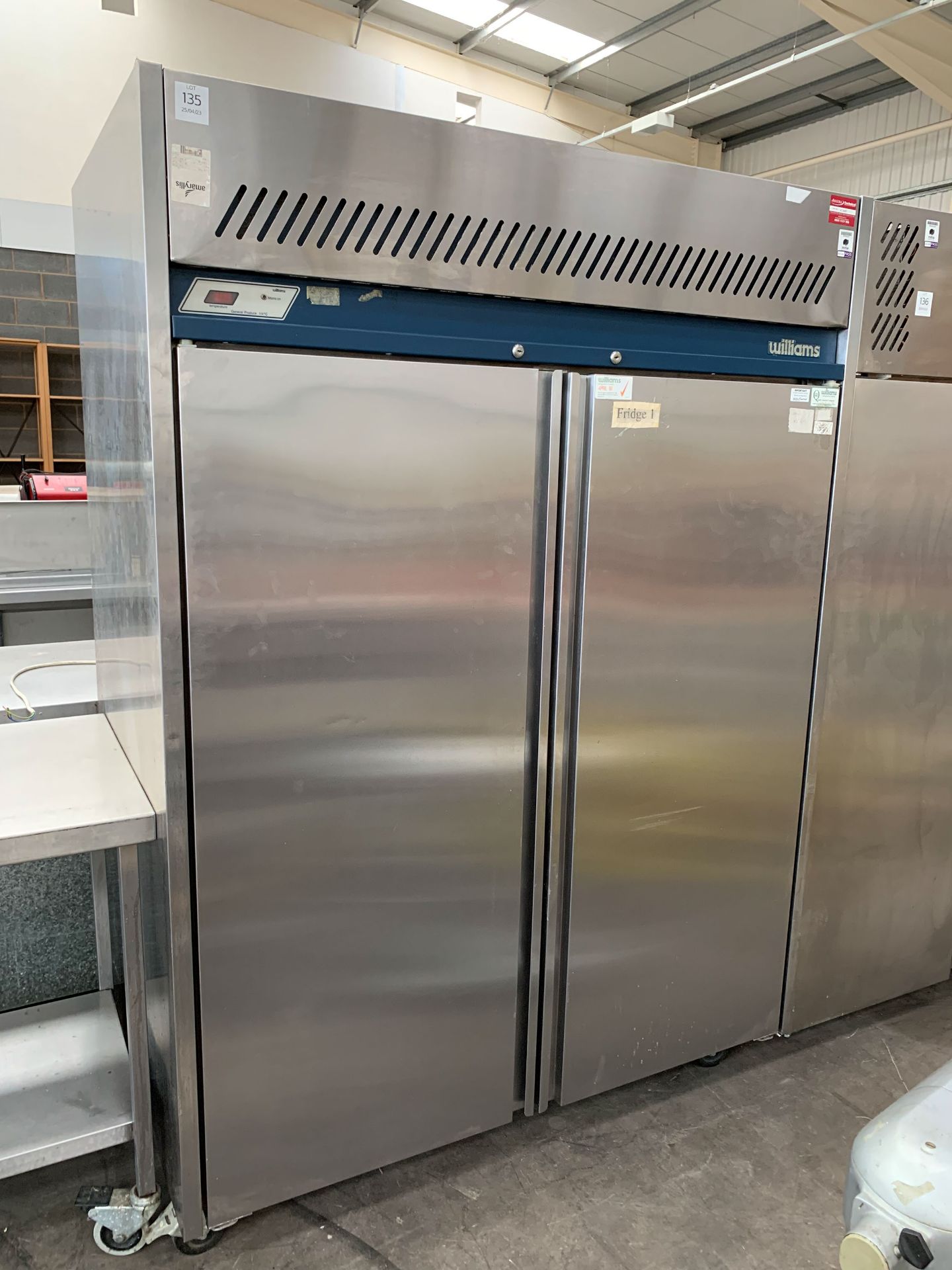 Williams 'HG2T Garnet' Commercial 2-door Refrigerator