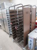 4x tray trolleys