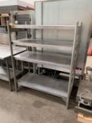 4-tier Stainless Steel Storage Rack