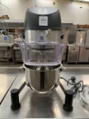 Electrolux XBE-10 Counter Top Mixer - 240V - with whisk, paddle and hook attachments